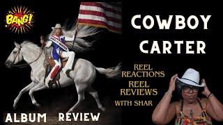 COWBOY CARTER ALBUM REVIEW |  LONG A$$ VIDEO | NO MUSIC REACTION  | Real-Time Reaction  | 27 Tracks