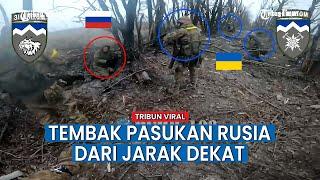 Jadi Sorotan! Tentara Ukraina Tembak Parit Pasukan Rusia dari Jarak Dekat