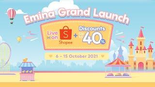 Emina Grand Launch on Shopee Malaysia! Welcome to Emina Playground!