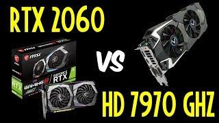 RTX 2060 vs HD 7970 GHz 4K Benchmarks [GTA 5 | Far Cry 5 | Witcher 3]