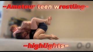 35 minutes of amateur teen wrestling highlights