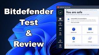 Bitdefender Antivirus Test & Review 2022 - Antivirus Security Review - Protection Test