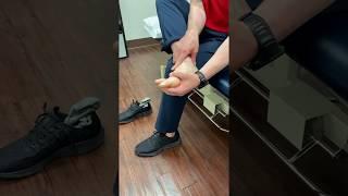 Neuropathy foot inspection (diabetic, numbness)