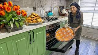 92 Years Old Grandma Making Dessert Recipes | Semolina Dessert and Iravan Kete Recipe