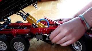 LEGO Technic 8285 with Custom Tipping Trailer