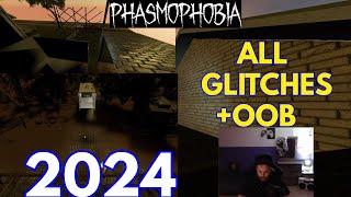 All Glitches + Out of map tricks | Phasmophobia | 2024