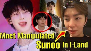 Mnet Manipulated ENHYPEN's Sunoo in I-Land - Revealed by contestant Seon #enhypen #sunoo #kpop