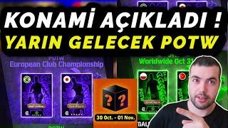 KONAMİ AÇIKLADI  YARIN GELECEK ŞAMPİYONLAR LİGİ ve LİG POTW PAKETLERİ (eFootball 2025 Mobile)