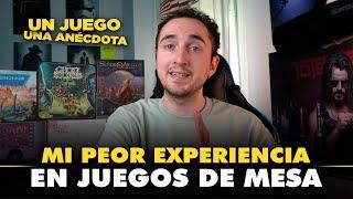 Esta fue mi PEOR EXPERIENCIA jugando a JUEGOS DE MESA