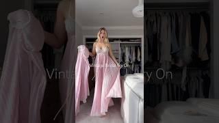 Vintage Bridal Try On