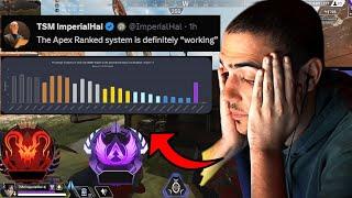 TSM ImperialHal speaks out on Apex Viewership dying due to S17 Ranked System.. 