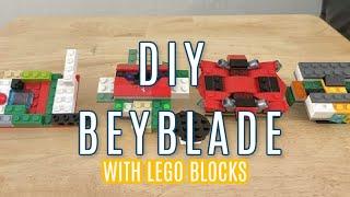 DIY Beyblades with Legos Tutorial