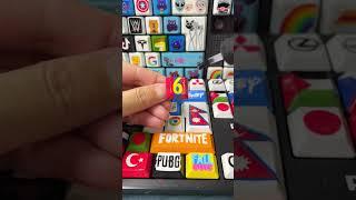 Drawing Xavi 6 on the keyboard #shorts #diy #art #keyboard #tiktok #trending #fyp