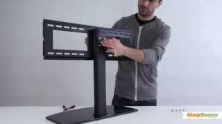 ShopJimmy Universal TV Stand/Base for 37"- 55'' TVs-Install Universal TV Stand & Wall Mount