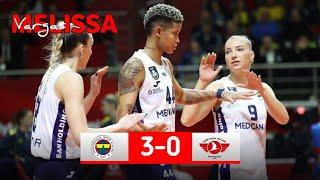 Melissa vargas | Fenerbahce medicana vs. Turk hava yollary | Turky volleyball League 2024-25