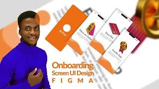 How to Design simple Onboarding Screen UI with Figma