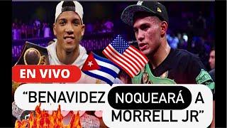 DAVID BENAVIDEZ VA A NOQUEAR A DAVID MORRELL JR, ASEGURA FIGURA IMPORTANTE. #davidbenavidez #boxeo