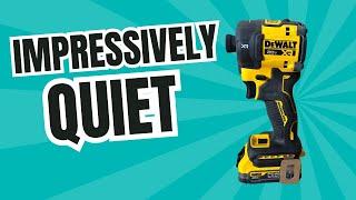 Dewalt's QUIET New Impact Driver!