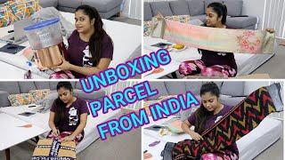 UNBOXING  PARCEL FROM INDIA | NADHIRA VLOG TAMIL