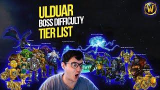 Ulduar Boss Difficulty Tier List | Wrath Classic PTR