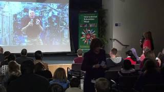 D.C. Students Speak with ISS Commander