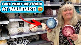 Look What We Found At Walmart! (New Yarn) Clearance Craft Items & More!