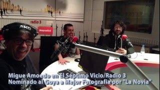 Migue Amoedo en El Septimo Vicio (Radio 3)