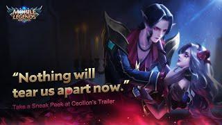 “Nothing will tear us apart now”| New Hero | Cecilion Trailer | Mobile Legends: Bang Bang!