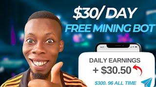 Earn $30/Day with This FREE Telegram Mining Bot! (No Investment Needed)