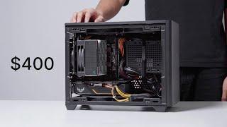 I built a cheap mini ITX Gaming PC.