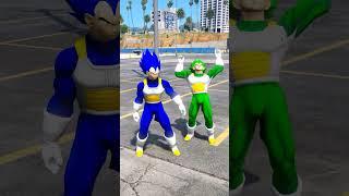 Vegeta Color Hit Spider Man Avenger Team Which Random Team Will Win #shorts #gta5 #spiderman