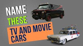 TV and Movie Cars Quiz