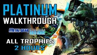 METAL GEAR 1 & 2 - Platinum Walkthrough - All Trophies / Achievements in 2 hours