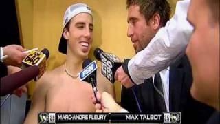 Marc-André Fleury and Max Talbot are in love. Duh.