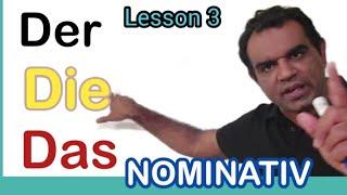 "Mastering German Grammar" Understanding the Nominative Case | Lesson No. 3 / Easy German