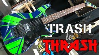 Trash to Thrash #19 - JACKSON DINKY EX and HOW TO SOLDER