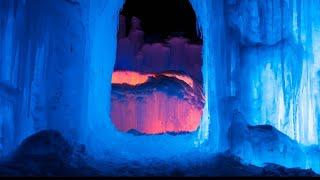 A look at the stunning frozen Ice Castles of Colorado