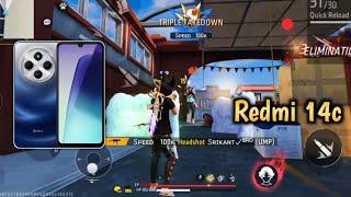 Redmi 14c Free fire Sensitivity + Hud + Dpi | GW Shourya