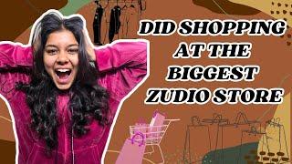 Did Shopping At The Biggest Zudio Store | Vidushi Aggarwal Vlogs | Vlog 127