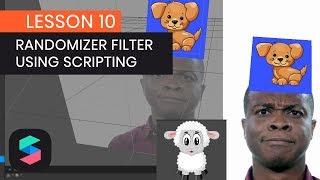 Spark AR Lesson 10: How to Create Randomizer Effect using Scripting?