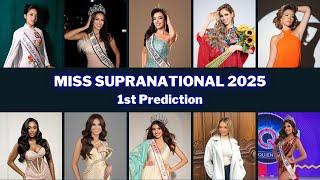 Miss Supranational 2025 Top 12 Prediction