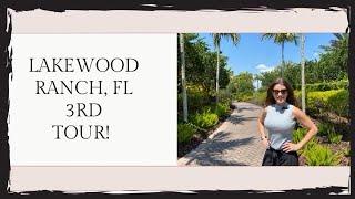 LAKEWOOD RANCH, FLORIDA NW TOUR #3 | Esplanade, Central Park, Schools & Sandhill Cranes with Shayla!