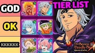 TIER LIST MELHORES PERSONAGENS DO GRAND CROSS! OUTUBRO 2024 - The Seven Deadly Sins Grand Cross