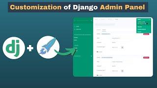 Customize Django Admin Panel | Search, Filter, Inline Forms, Import/Export, Actions & UI