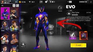 CLAIM AMAZING  EVO BUNDLE  + FREE EMOTE ️ FREE FIRE
