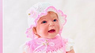 Easy Crochet Baby Sun Hat Pattern for Summer Fun! with Measurements for ALL SIZES