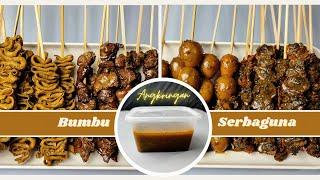 INI DIA RESEP BUMBU SATE ANGKRINGANSatu Bumbu untuk Semua [Bumbu Kuning]