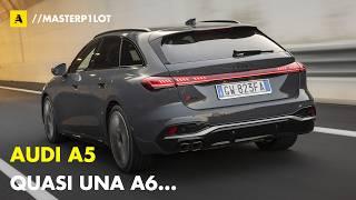 Nuova Audi A5 Avant 2025 | Anche "IBRIDA" diesel da 204 CV. Da 50k euro