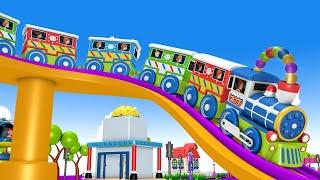 Toy Train Fun Ride: Toy Factory Cartoon Train for kids | Kids Videos for kids Cartoon Cartoon