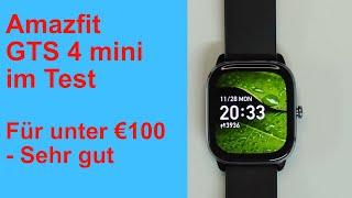 Amazfit GTS 4 mini im Test - App, Uhr, Daten, alles gut?